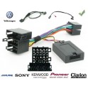 COMMANDE VOLANT Volkswagen SCIROCCO 2008- FAKRA - Pour Pioneer complet avec interface specifique