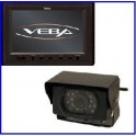 KIT CAMERA DE RECUL VIDEO COULEUR MONITEUR 12V