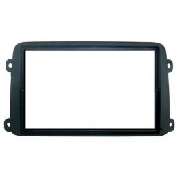 FACADE AUTORADIO DOUBLE DIN VOLKSWAGEN CADDY 2006- NOIR