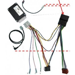 PIONEER INTERFACE CA-R-LR.001 COMMANDE AU VOLANT LAND ROVER Freelander II -2006